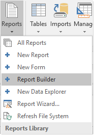 Create and view web reports