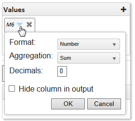 Format Value Example Formatting values in the Data Explorer