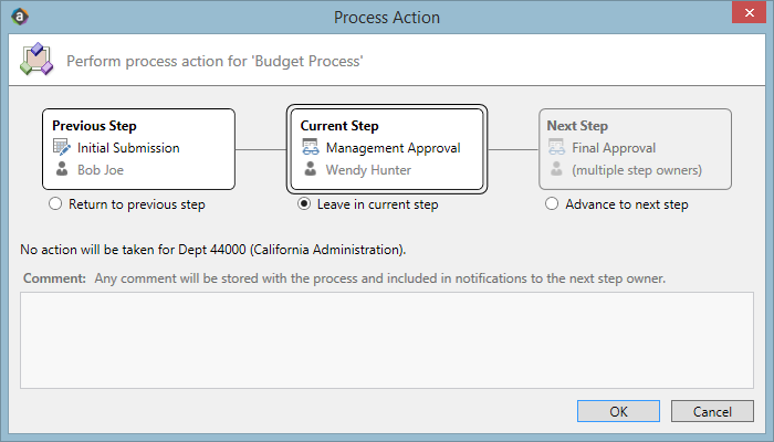 Completing a task in a plan file process