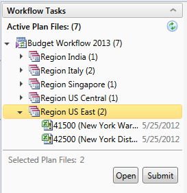 Viewing and completing workflow tasks using the Workflow task pane