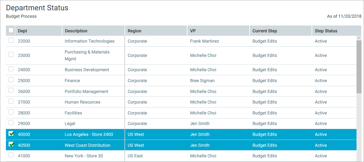 Select Multuple Rows In A Grid Data Grid enhancements
