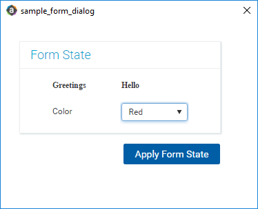 Form state example
