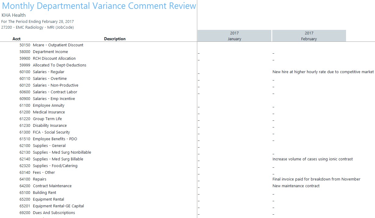 12Month Comment Review