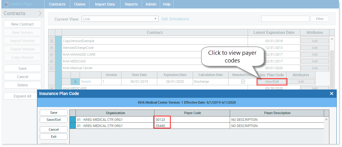 Verifying claims reimbursement calculation