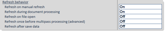 Controlling when an Axiom query is refreshed