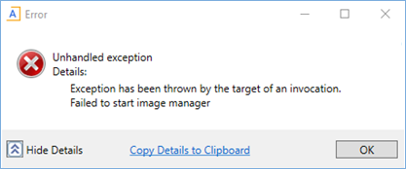 Unable to open Axiom forms within the Desktop Client