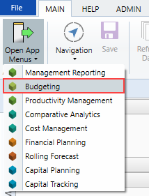 Using budget plan files