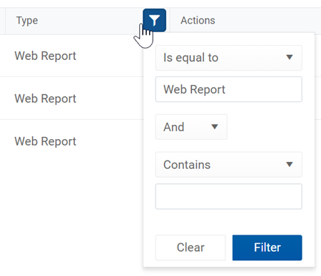 Report Center overview
