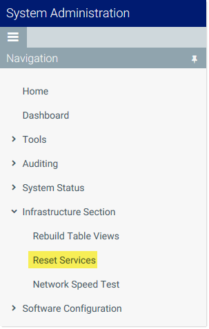 Resetting the Axiom Application Server