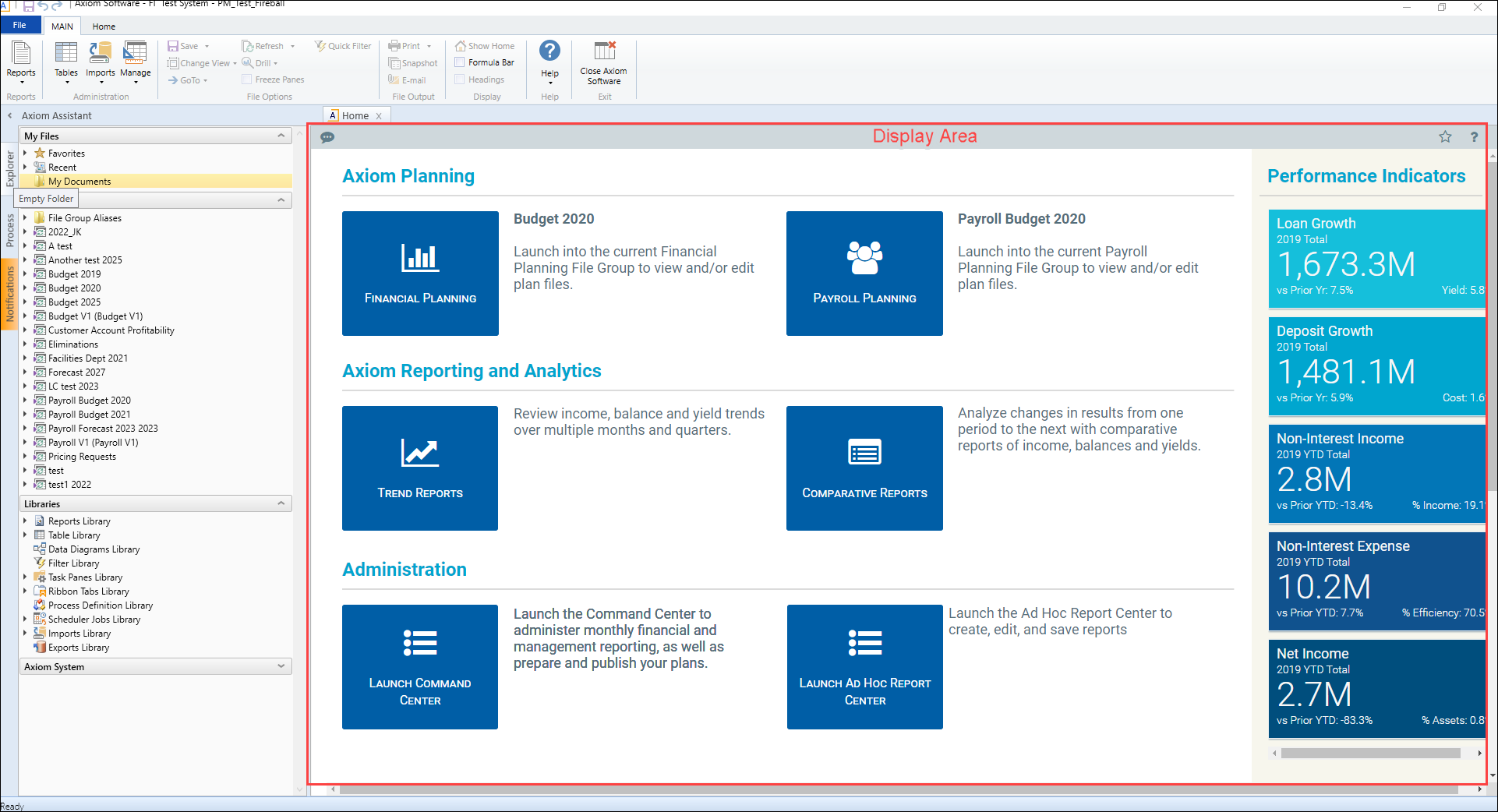 About the Desktop Client interface