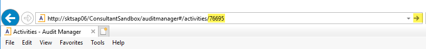 Looking up audit information by ActivityID