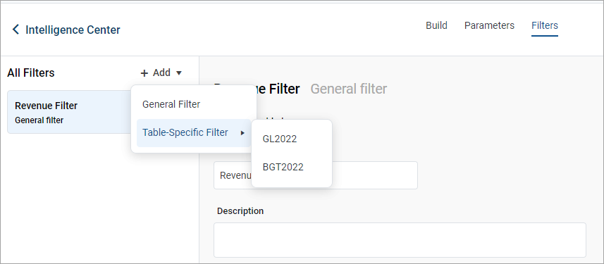 Reporting Data Filtering Library Filtering data in web reports