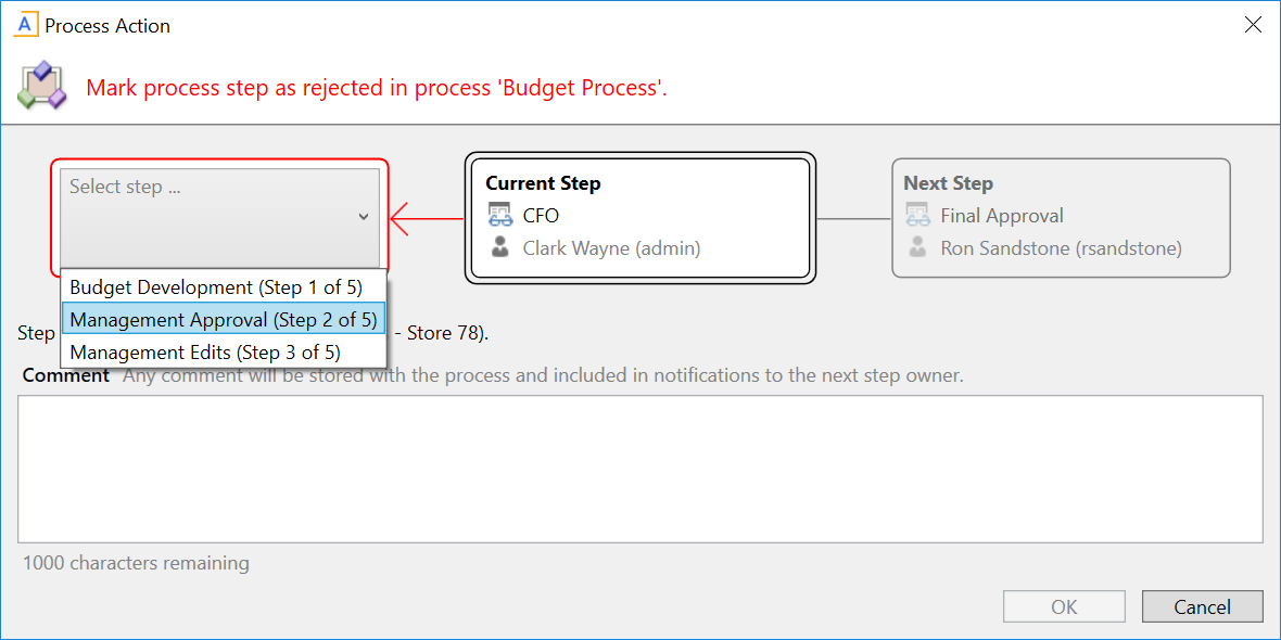 Completing a task in a plan file process