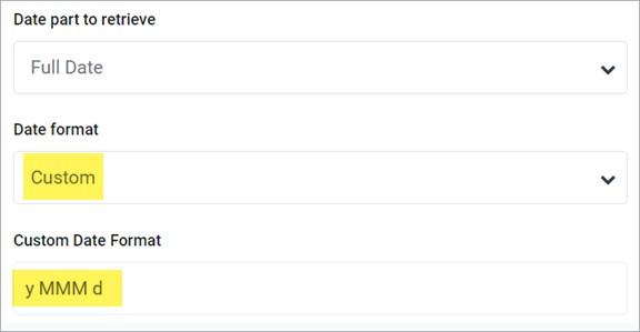 Displaying date and date-time values in web reports